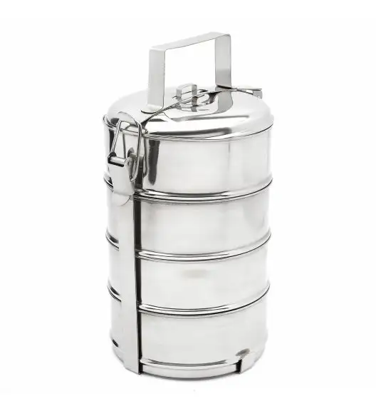 TADAR Pojemnik obiadowy / menażka 16 cm / 4 pojemniki