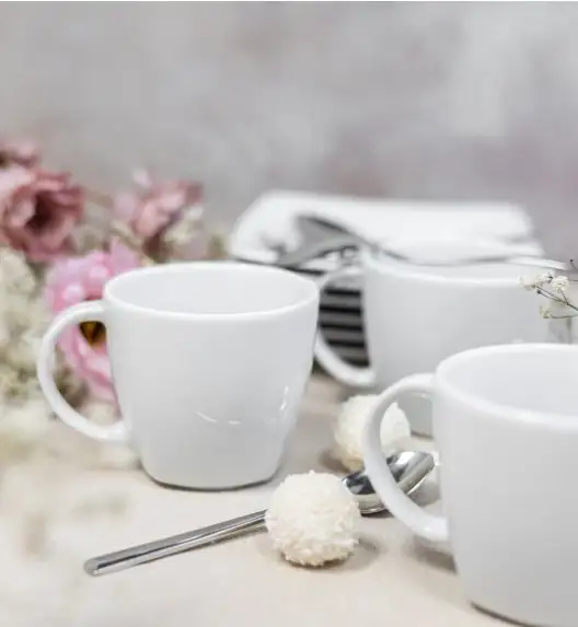 LUBIANA VICTORIA 6 x Filiżanka 250 ml + spodki / 12 el / porcelana