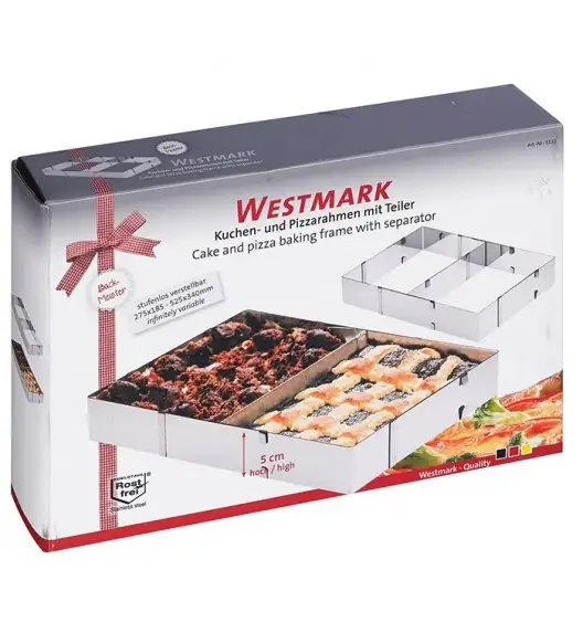 WESTMARK Regulowana forma do pieczenia / stal nierdzewna