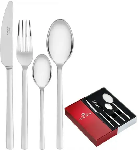 Gerlach Modern Sztućce Komplet 48 el (2x24) pudełko / 12 osób / połysk