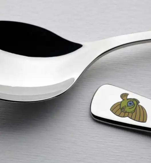 GERLACH PYCHOTKI Sztućce dla dzieci 4 elementy w pudełku / połysk