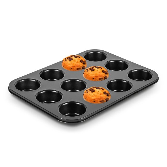 TADAR Forma do pieczenia 12 muffin / 35,5 x 26,5 x 3 cm