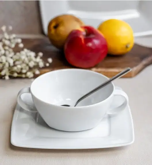 LUBIANA VICTORIA 12 Bulionówka 300 ml + spodki / 24 el 