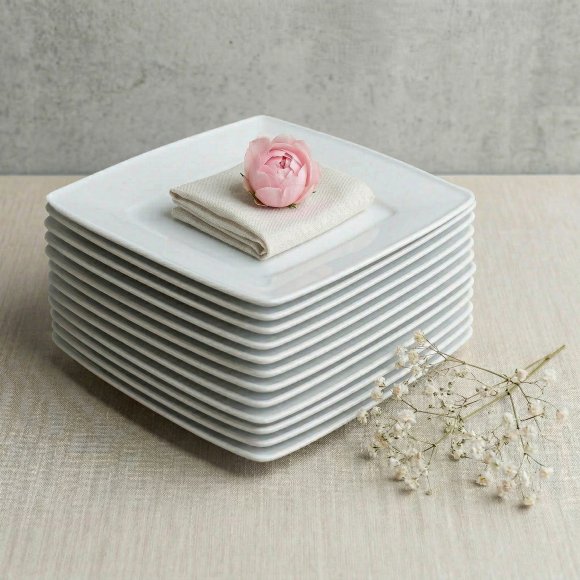 LUBIANA VICTORIA 12 x talerz deserowy 17 cm 