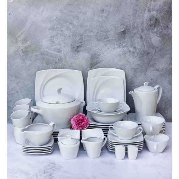 LUBIANA CELEBRATION Serwis obiadowo-kawowy 98 el / 12 os