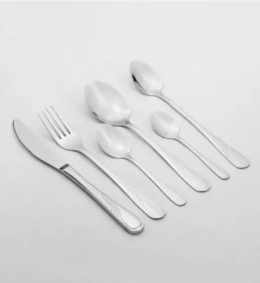 AMBITION NAPOLI Sztućce Komplet 42 el pudełko / 6 osób / połysk