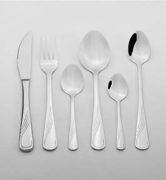 AMBITION NAPOLI Sztućce Komplet 42 el pudełko / 6 osób / połysk