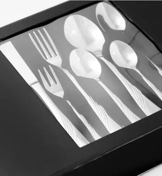 AMBITION NAPOLI Sztućce Komplet 42 el pudełko / 6 osób / połysk