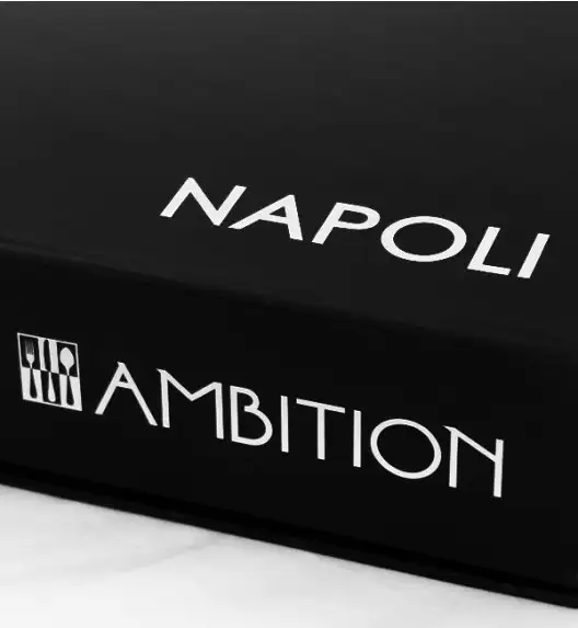 AMBITION NAPOLI Sztućce Komplet 42 el pudełko / 6 osób / połysk