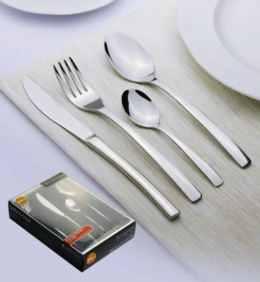 AMBITION SARAGOSSA Sztućce Komplet 24 el pudełko / 6 os / połysk 