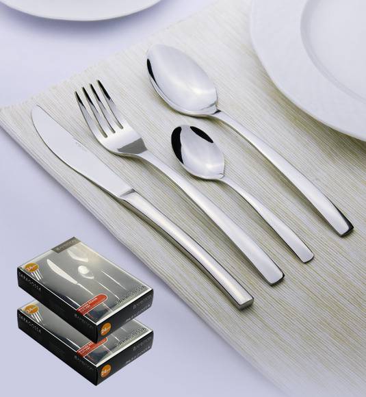 AMBITION SARAGOSSA Sztućce Komplet 48 el pudełko / 12 os / połysk 69808x2