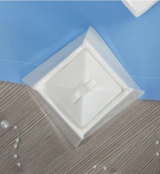 AMBITION KUBIKO Komplet kawowy 17 elementów dla 6 osób / Porcelana / 61249