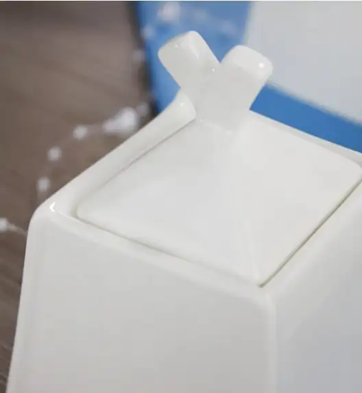 AMBITION KUBIKO Komplet kawowy 17 elementów dla 6 osób / Porcelana / 61249