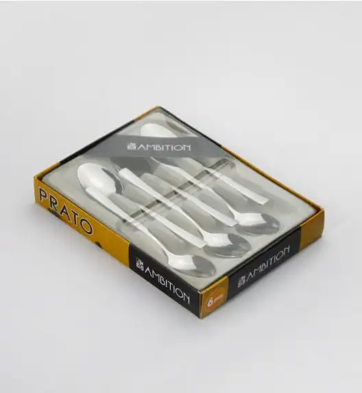 AMBITION PRATO Łyżeczki do herbaty 6 elementów pudełko 6 osób / 28443