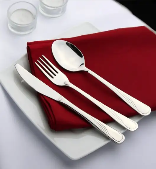 AMBITION NAPOLI Sztućce Komplet 24 el pudełko / 6 osób / połysk 89563