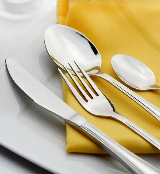 AMBITION VERONA Sztućce Komplet 72 el walizka / 12 os / połysk