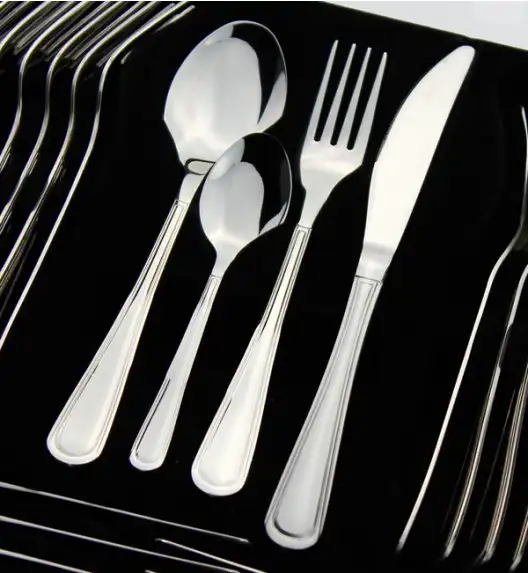 AMBITION VERONA Sztućce Komplet 72 el walizka / 12 os / połysk