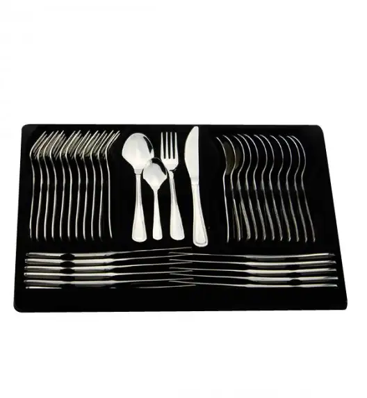 AMBITION VERONA Sztućce Komplet 72 el walizka / 12 os / połysk