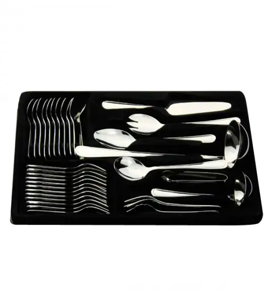 AMBITION VERONA Sztućce Komplet 72 el walizka / 12 os / połysk