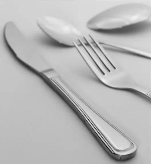 AMBITION VERONA Sztućce Komplet 72 el walizka / 12 os / połysk