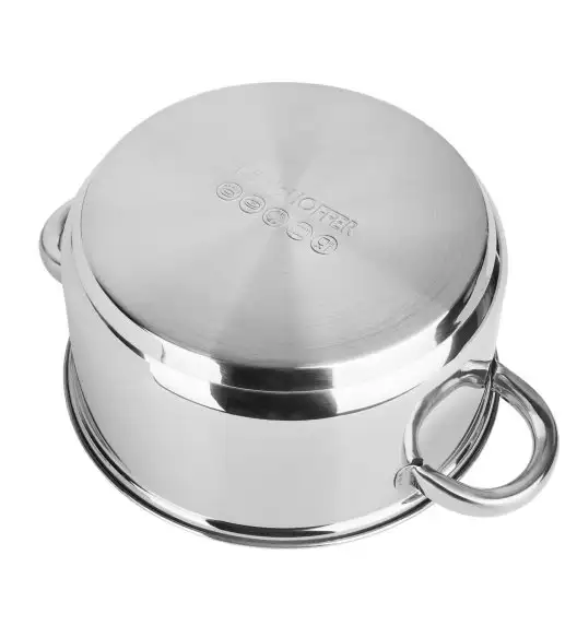 KönigHOFFER Garnek do gotowania na parze SENSO 22CM / 3ELEM INDUKCJA