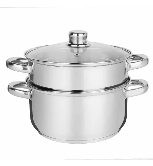 KönigHOFFER Garnek do gotowania na parze SENSO 22CM / 3ELEM INDUKCJA