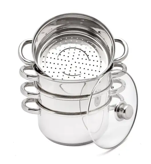 KonigHOFFER SENSO 4-poziomowy garnek do gotowania na parze 22 cm / Indukcja