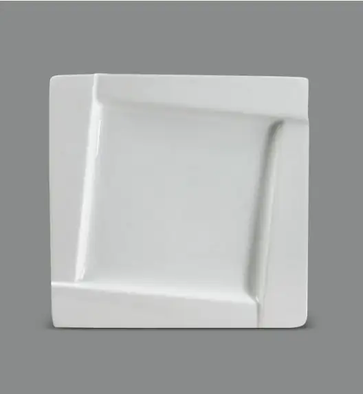 AMBITION KUBIKO Talerz deserowy 20 cm / Porcelana 