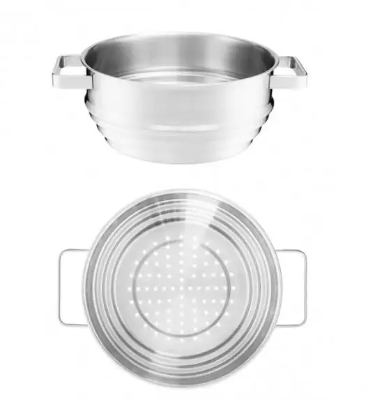 AMBITION SELECTION Wkład do gotowania na parze 20/22/24 cm / stal nierdzewna
