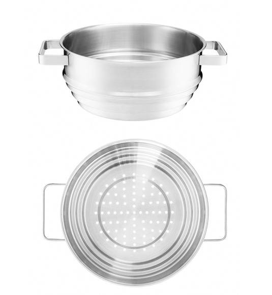 AMBITION SELECTION Wkład do gotowania na parze 20/22/24 cm / stal nierdzewna