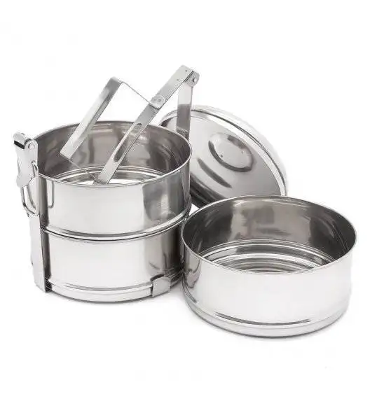 TADAR Pojemnik obiadowy / menażka 16 cm / 3 pojemniki