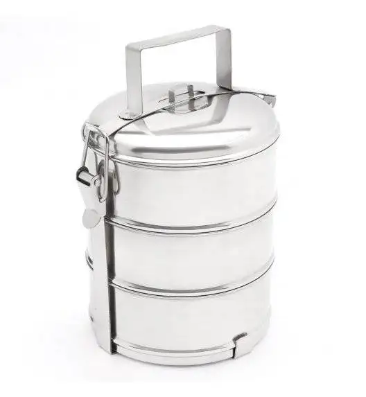 TADAR Pojemnik obiadowy / menażka 16 cm / 3 pojemniki