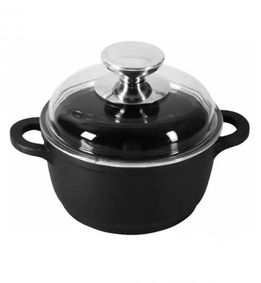 AMBITION TAURUS Garnek 2,1l + pokrywka 20 cm / powłoka Teflon® Platinum Plus