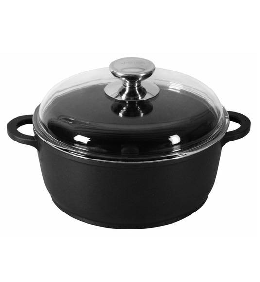 AMBITION TAURUS Garnek 6,5 l + pokrywka 28 cm / powłoka Teflon ® Platinum Plus