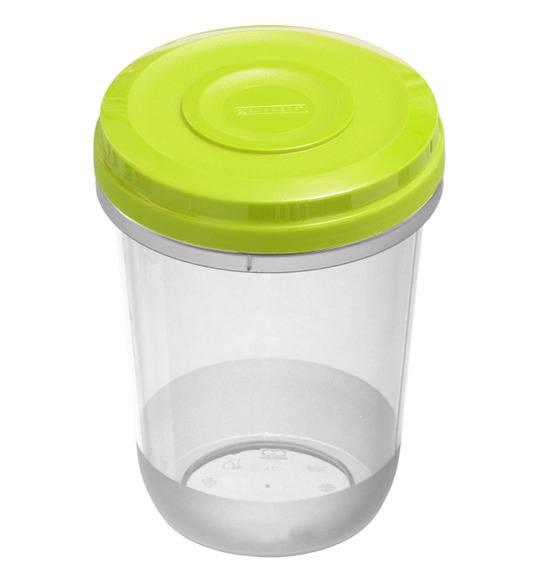 AMBITION FUSION FRESH Pojemnik do mikrofali 1 L / zielony / 699459