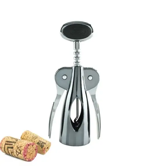 AMBITION WENDY Korkociąg dźwigniowy / czarny chrom / 96611