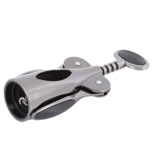 AMBITION WENDY Korkociąg dźwigniowy / czarny chrom / 96611