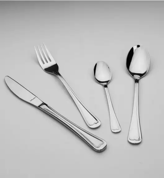 WYPRZEDAŻ! AMEFA ELEGANCE Sztućce UE Komplet 24 el w pudełku brązowym / 6 os / połysk