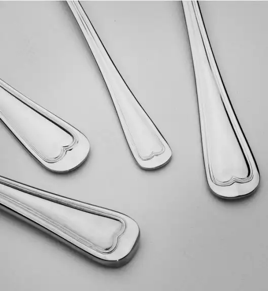 WYPRZEDAŻ! AMEFA ELEGANCE Sztućce UE Komplet 24 el w pudełku brązowym / 6 os / połysk