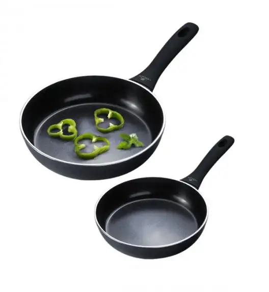 GERLACH CONTRAST PROCOAT Komplet Patelnie 20 + 28 cm z powłoką ceramiczną XERA DUR non-stick 