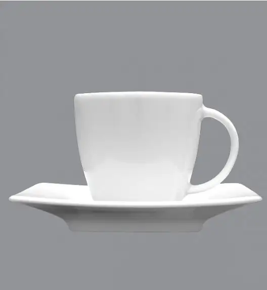 LUBIANA VICTORIA 12 x Filiżanka do espresso 90 ml + spodki / 24 el / porcelana