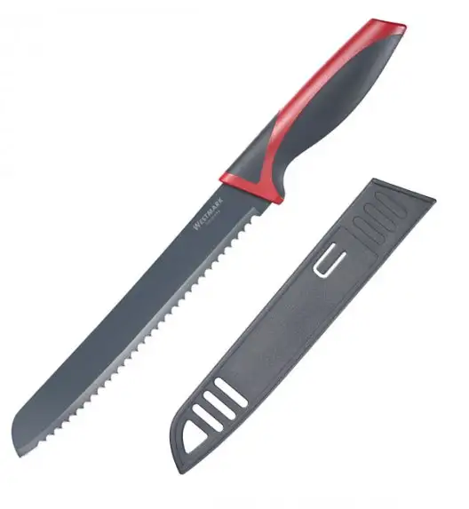 WESTMARK Nóż do chleba 19 cm / nieprzywierająca powłoka antybakteryjna