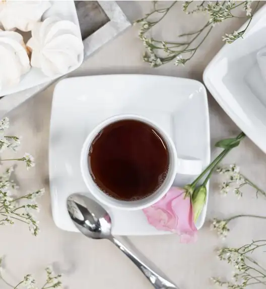 LUBIANA VICTORIA 12 x filiżanka 250 ml + spodki / 24 el / porcelana