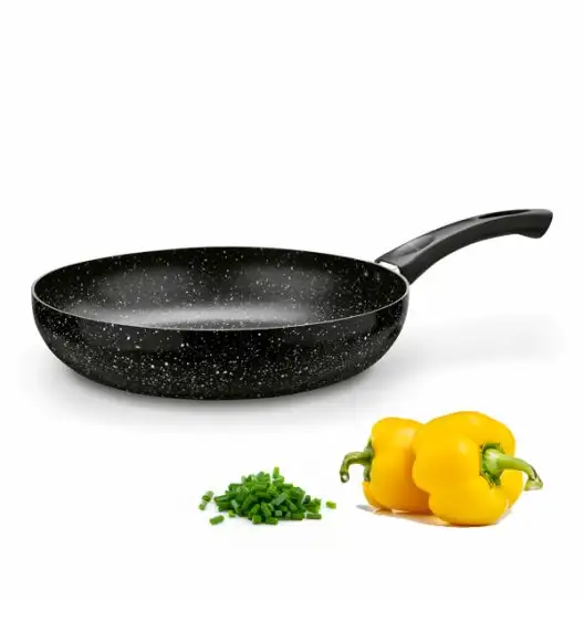 TADAR MARMARA BLACK Patelnia tradycyjna 28 cm z powłoką non-stick / indukcja