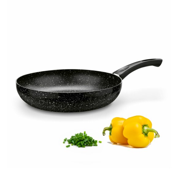 TADAR MARMARA BLACK Patelnia tradycyjna 28 cm z powłoką non-stick / indukcja