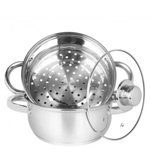 TADAR SANO Garnek 2 l do gotowania na parze 18 cm / indukcja