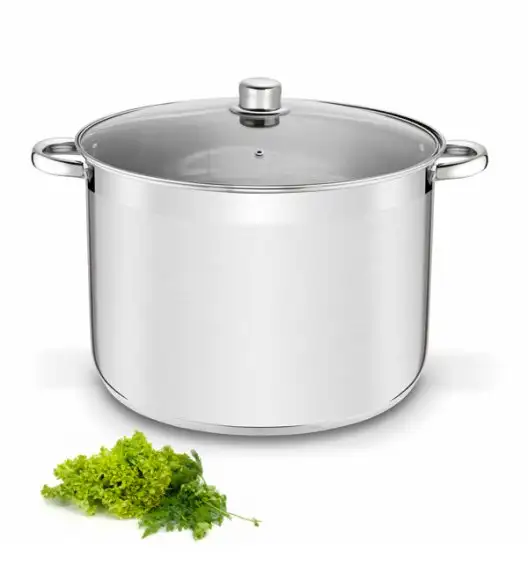 TADAR Garnek gastronomiczny 20 l / stal nierdzewna / indukcja 