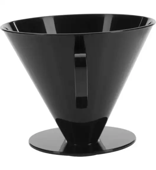 WESTMARK Plastikowy filtr do kawy z rączką / rozmiar 6 / czarny