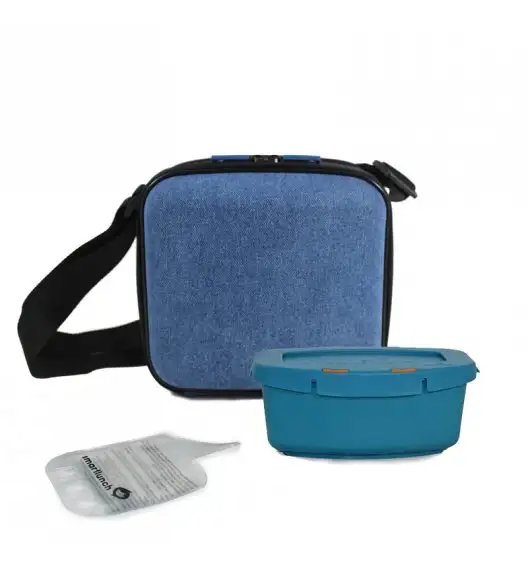 SMART LUNCH SmartOffice Torba na lunch Denim / niebieska / btrzy