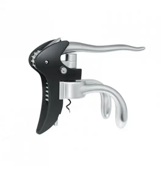 CILIO Stalowy korkociąg automatyczny do wina + nożyk do folii / FreeForm